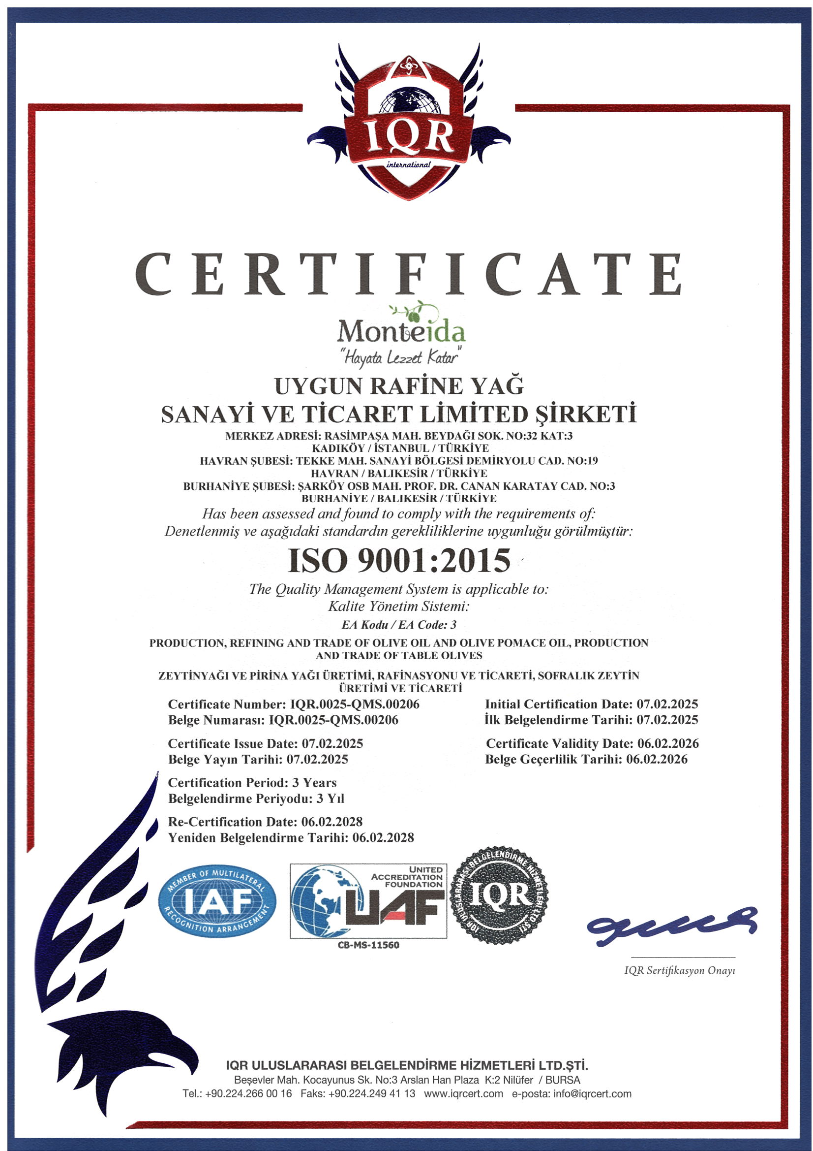 ISO 9001 2025